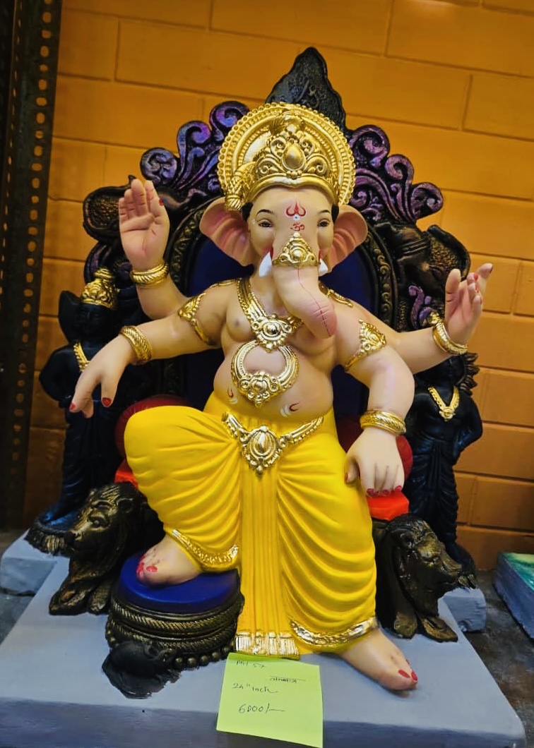 Chintamani Ganesh on Royal Simhasan